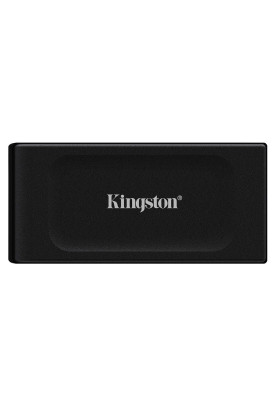 Зовнішній накопичувач SSD, 2Tb, Kingston XS1000, Black, Type-C USB 3.2, 1050 / 1000 MB/s (SXS1000/2000G)
