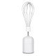 Блендер Zelmer ZHB4554S White/Grey, 800W, занурювальній, 2 швидкості, вінчик, мірний стакан 800мл, подрібнювач 450мл, 2 високопродуктивні ножі, спортивний шейкер 600мл