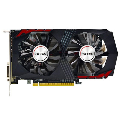 Відеокарта GeForce GTX1050Ti, AFOX, 4Gb GDDR5, 128-bit, DVI/HDMI/DP, 1392/7000 MHz (AF1050TI-4096D5H5-V4)