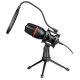 Мікрофон Defender Forte GMC 300 USB Black, кабель 1.5 м, iгровий стрім мікрофон