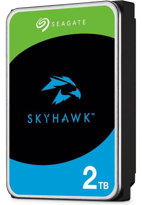 Жорсткий диск 3.5" 2Tb Seagate SkyHawk, SATA3, 256Mb, 5400 rpm (ST2000VX017)