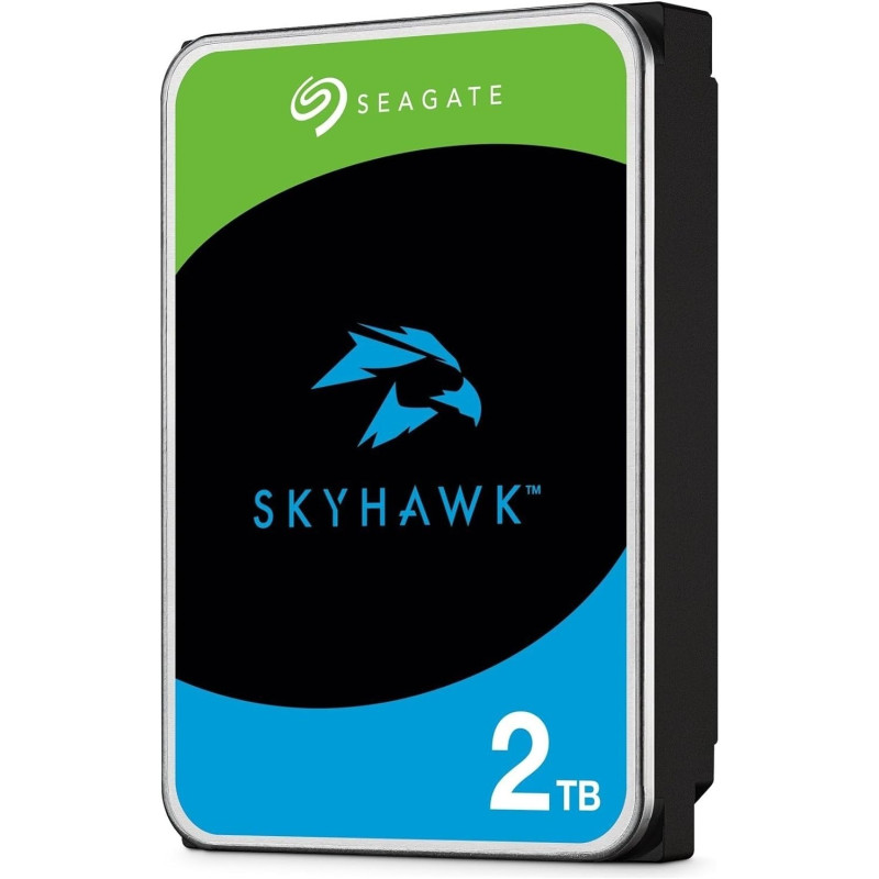 Жорсткий диск 3.5" 2Tb Seagate SkyHawk, SATA3, 256Mb, 5400 rpm (ST2000VX017)