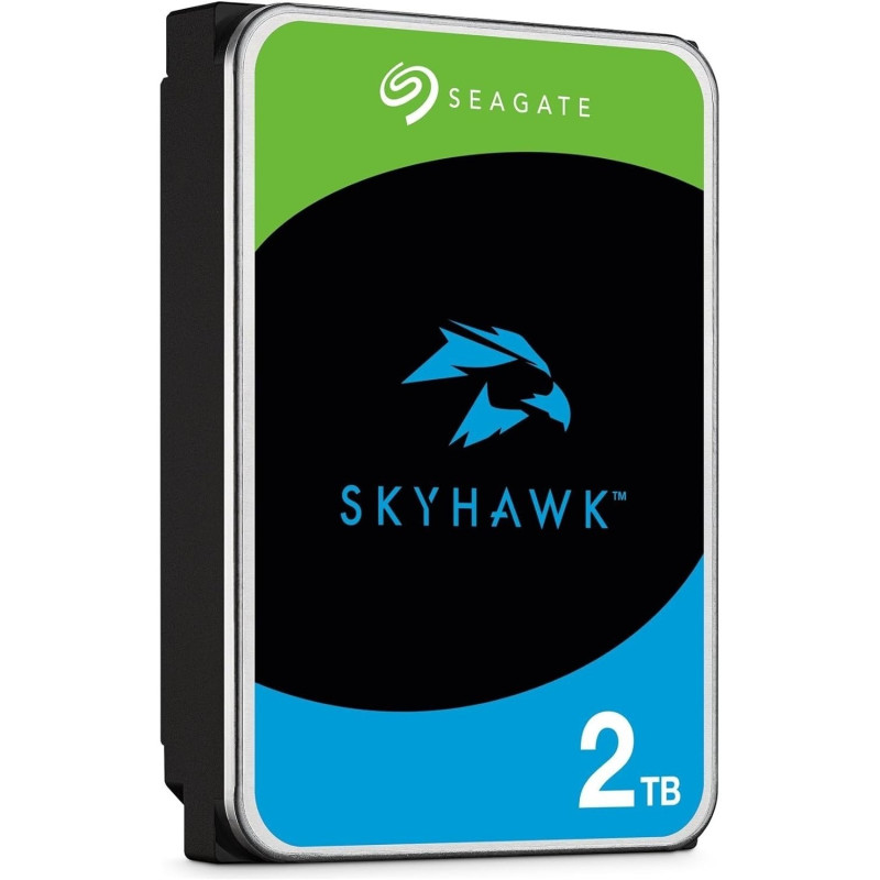 Жорсткий диск 3.5" 2Tb Seagate SkyHawk, SATA3, 256Mb, 5400 rpm (ST2000VX017)