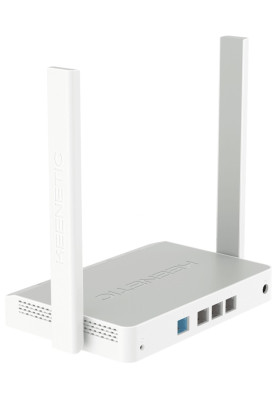 Роутер Keenetic Carrier (KN-1713), White, Wi-Fi 802.11n/b/g/ac, до 867 Mb/s, 2.4GHz/5GHz, 4x10/100 Mb/s, 4 зовнішні антени, USB 3G, USB 4G