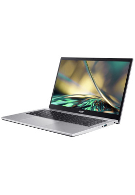 Ноутбук 15" Acer Aspire 3 A315-59-51ST (NX.K6SEU.00M) Pure Silver 15.6" FullHD 1920x1080 IPS матовий, Intel Core i5-1235U 1.3-4.4GHz, RAM 16GB, SSD 512GB, Intel Iris Xe Graphics, DOS