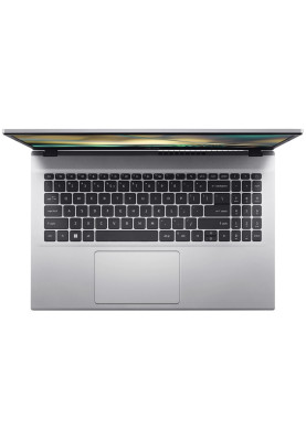 Ноутбук 15" Acer Aspire 3 A315-59-51ST (NX.K6SEU.00M) Pure Silver 15.6" FullHD 1920x1080 IPS матовий, Intel Core i5-1235U 1.3-4.4GHz, RAM 16GB, SSD 512GB, Intel Iris Xe Graphics, DOS