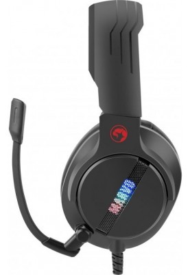 Навушники Marvo HG9065 Black, Multi-LED, мікрофон, звук 7.1, USB, накладні, кабель 2.10 м