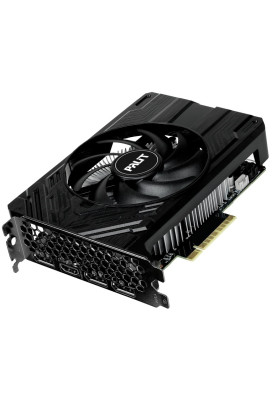 Відеокарта GeForce RTX 4060, Palit, StormX, 8Gb GDDR6, 128-bit, HDMI/3xDP, 2460/17000 MHz, 8-pin (NE64060019P1-1070F)
