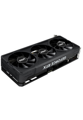 Відеокарта GeForce RTX 4060 Ti, Palit, JetStream OC, 16Gb GDDR6, 128-bit, HDMI/3xDP, 2595/18000 MHz, 8-pin (NE6406TU19T1-1061J)