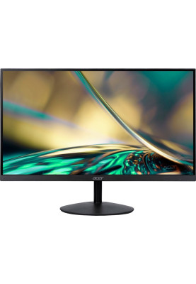 Монітор 23.8" Acer SB242YEbi (UM.QS2EE.E05), Black, WLED, IPS, 100 Гц, 1920x1080, 1 мс, 250 кд/м², 1000:1, 178°/178°, VGA/HDMI, 2x1 Вт, AMD FreeSync, Vesa 75x75