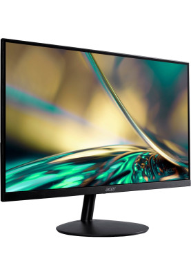Монітор 23.8" Acer SB242YEbi (UM.QS2EE.E05), Black, WLED, IPS, 100 Гц, 1920x1080, 1 мс, 250 кд/м², 1000:1, 178°/178°, VGA/HDMI, 2x1 Вт, AMD FreeSync, Vesa 75x75