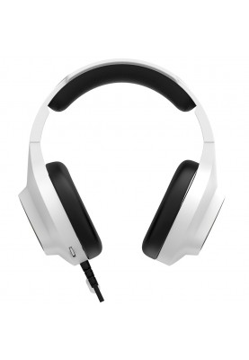 Навушники Canyon GH-6 "Shadder", White, 2x3.5 мм, мікрофон, динаміки 50 мм, RGB підсвічування, 32 Ом, 100 дБ, 2 м (CND-SGHS6W)