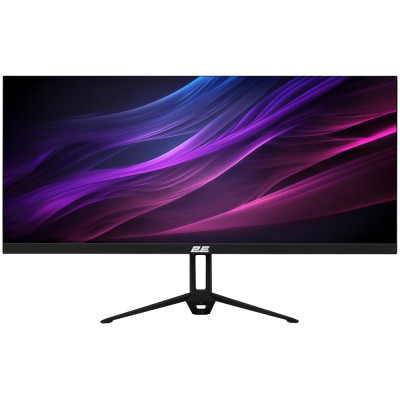 Монітор 28.7" 2E D2923B, Black, WLED, IPS, 2560x1080 (21:9), 7 мс, 75 Гц, 300 кд/м², 1000:1, 178°/178°, 2xHDMI/DP, VESA 75х75 мм (2E-D2923B-01.UA)