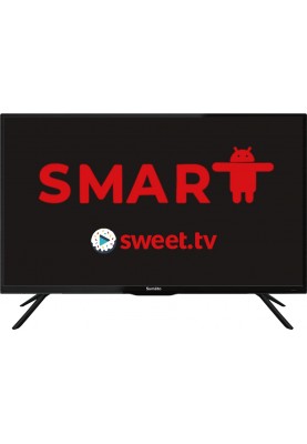Телевізор 43" Sumato 43UTS03, LED, 3840x2160, 60 Гц, Smart TV, Android 13.0, DVB-T2/C, 3xHDMI, USB, VESA 200x100