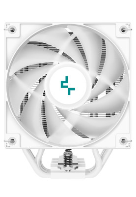 Кулер для процесора Deepcool AG500 ARGB, White, алюміній та мідні теплові трубки, 1x120 мм ARGB, для Intel 1700/1200/115x, AMD AM5/AM4, висота 155 мм (R-AG500-WHANMN-G)