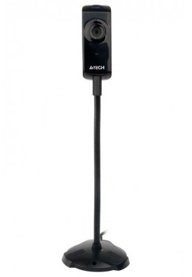 Веб-камера A4Tech PK-810P, Black, 1280x720/30 fps, мікрофон, фіксований фокус, кут огляду 52°, USB 2.0
