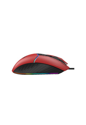 Миша A4Tech W95 Max "Bloody", Sports Red, USB, оптична (сенсор MAX BC3332-A), 100-12 000 cpi, 10 кнопок (8 програмованих), вбудована пам'ять, RGB підсвічування, перемикачі більше 50 млн. натискань, ніжки X'Glide, 1.8 м