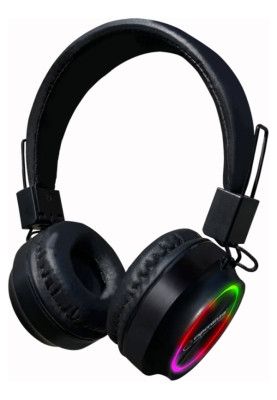 Навушники бездротові Esperanza EH219, Black, Bluetooth 5.0, мікрофон, 250 mAh (до 7 годин), 3.5 мм (mini-Jack) (EH219)