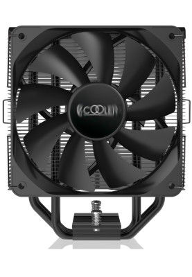 Кулер для процесора PcCooler PALADIN EX400, Black, алюміній/мідь, 1x120 мм, для Intel 1700/1200/115x, AMD AM5/AM4, висота 157 мм, до 180 Вт
