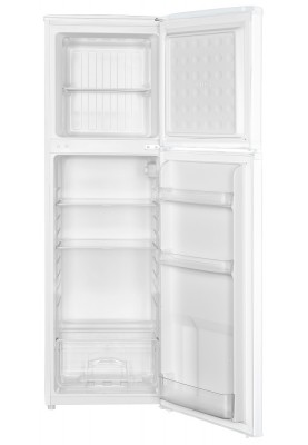 Холодильник Holmer HTF-548, White, двокамерний, загальний об'єм 225L, корисний об'єм 174L/47L, механічне керування, А+, 153,5х48х50см