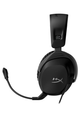 Навушники HyperX Cloud Stinger 2, Black, 3.5 мм, мікрофон з шумопоглинанням, динаміки 50 мм, вбудований регулятор гучності (519T1AA)