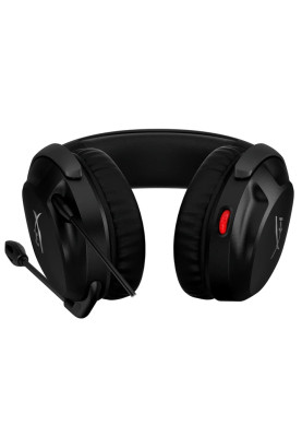 Навушники HyperX Cloud Stinger 2, Black, 3.5 мм, мікрофон з шумопоглинанням, динаміки 50 мм, вбудований регулятор гучності (519T1AA)