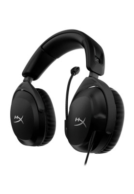 Навушники HyperX Cloud Stinger 2, Black, 3.5 мм, мікрофон з шумопоглинанням, динаміки 50 мм, вбудований регулятор гучності (519T1AA)