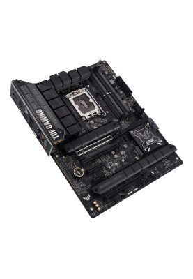 Материнська плата LGA1700, Asus TUF GAMING Z790-PRO WIFI, Z790, 4xDDR5, Int.Video(CPU), 4xSATA3, 4xM.2, 1xPCI-E 5.0 x16, 1xPCI-E 4.0 x16, 1xPCI-E 3.0 x16, 1xPCI-E 4.0 x4, 1xPCI-E 3.0 x1, S1220A, Intel 2.5Gb, WiFi 6E, Bluetooth 5.3, HDMI/DP, ATX