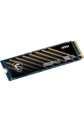 Твердотільний накопичувач SSD 500Gb, MSI Spatium M450, PCI-E 4.0 x4, M.2 2280, 3D TLC, 3600/2300 МБ/с (S78-440K220-P83)