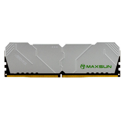 Пам'ять 16Gb DDR5, 6000 MHz, Maxsun Terminator, Silver, 36-38-38, 1.35V, з радіатором (MSD516G60W5)