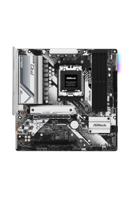 Материнська плата AM5 ASRock B650M Pro RS, B650, 4xDDR5, Int.Video (CPU), 4xSATA3, 2xM.2, 1xPCI-E 4.0 x16, 1xPCI-E 3.0 x16, ALC897, 1xM.2 (Key E), RTL8125BG, 9xUSB3.2/8xUSB2.0, HDMI/DP, CrossFire, MicroATX
