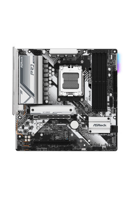 Материнська плата AM5 ASRock B650M Pro RS, B650, 4xDDR5, Int.Video (CPU), 4xSATA3, 2xM.2, 1xPCI-E 4.0 x16, 1xPCI-E 3.0 x16, ALC897, 1xM.2 (Key E), RTL8125BG, 9xUSB3.2/8xUSB2.0, HDMI/DP, CrossFire, MicroATX