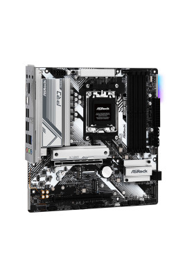 Материнська плата AM5 ASRock B650M Pro RS, B650, 4xDDR5, Int.Video (CPU), 4xSATA3, 2xM.2, 1xPCI-E 4.0 x16, 1xPCI-E 3.0 x16, ALC897, 1xM.2 (Key E), RTL8125BG, 9xUSB3.2/8xUSB2.0, HDMI/DP, CrossFire, MicroATX
