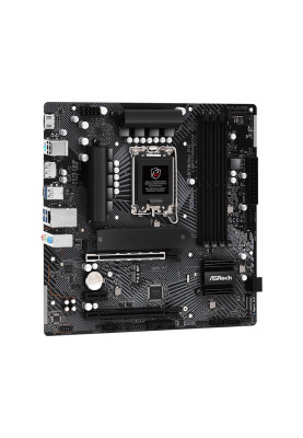 Материнська плата LGA1700, ASRock B760M PG Lightning/D4, B760, 4xDDR4, Int.Video(CPU), 4xSATA3, 2xM.2, 2xPCI-E 4.0 x16, 1xPCI-E 4.0 x1, 1xM.2 (Key E), ALC897, RTL8111H, 6xUSB3.2/6xUSB2.0, HDMI/DP, CrossFire, MicroATX