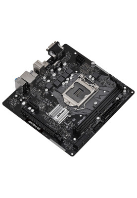 Мат.плата 1200 (H470) ASRock H470M-HVS R2.0, H470, 2xDDR4, Int.Video(CPU), 4xSATA3, 1xPCI-E 3.0 x16, 1xPCI-E 3.0 x1, ALC897, RTL8111H, 4xUSB3.2/6xUSB2.0, VGA/HDMI, MicroATX