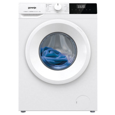 Пральна машина Gorenje WNHPI62SCS/UA, White, 6 кг, фронтальна, 15 програм, LCD дисплей, 1200 об/хв, інвертор, електронне керування, A, 59.5x84.5x46.5см