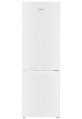 Холодильник Edler ED-395DNW, White, двокамерний, з нижньою мор. камерою, загальний об'єм 310L, корисний об'єм 223L/87L, електронний контроль температури, A+, режим "відпустка", 186x60x69.5см