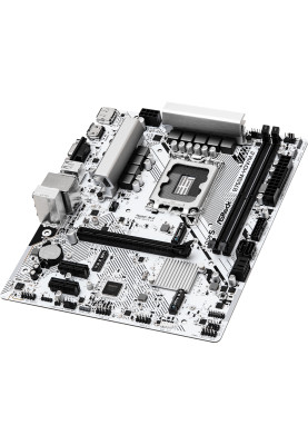 Материнська плата LGA1700, ASRock B760M-HDV/M.2, B760, 2xDDR5, Int.Video(CPU), 4xSATA3, 2xM.2, 1xPCI-E 4.0 x16, 2xPCI-E 3.0 x1, 1xM.2 (Key E), ALC897, RTL8125BG, 6xUSB3.2/5xUSB2.0, VGA/HDMI/DP, MicroATX
