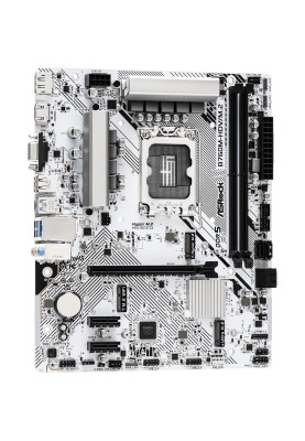 Материнська плата LGA1700, ASRock B760M-HDV/M.2, B760, 2xDDR5, Int.Video(CPU), 4xSATA3, 2xM.2, 1xPCI-E 4.0 x16, 2xPCI-E 3.0 x1, 1xM.2 (Key E), ALC897, RTL8125BG, 6xUSB3.2/5xUSB2.0, VGA/HDMI/DP, MicroATX