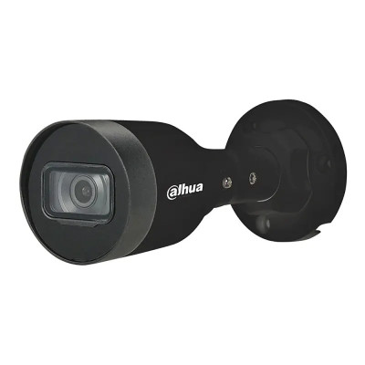 IP камера Dahua DH-IPC-HFW1431S1-S4-BE (2.8 мм), 4 Мп, 1/3" CMOS, 2688х1520, H.265/MJPEG, день/ніч, ІЧ підсвічування 30 м, RJ-45, IP67, PoE, 163х70 мм