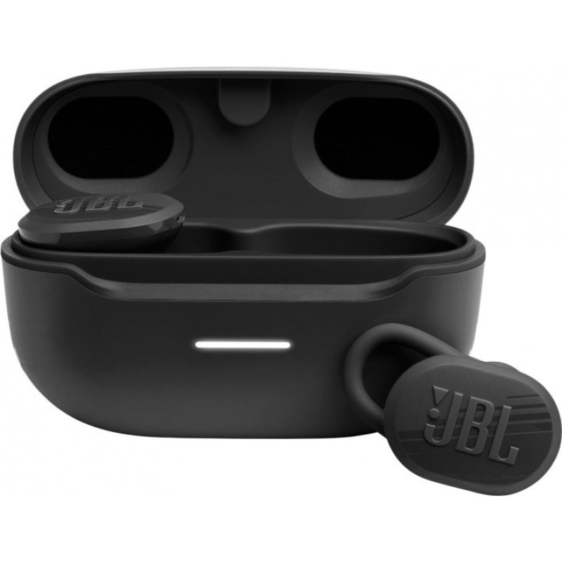 Навушники JBL Endurance Race, Black, Bluetooth, мікрофон, чохол з функцією зарядки, технологія "JBL Deep Bass Sound" (JBLENDURACEBLK)