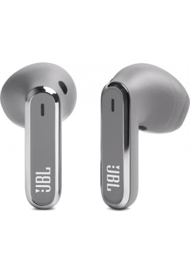 Навушники JBL Live Flex, Silver, Bluetooth, мікрофон, чохол з функцією зарядки, технологія "JBL Deep Bass Sound" (JBLLIVEFLEXSVR)