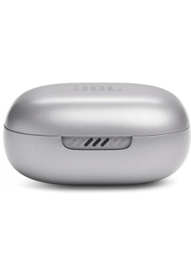 Навушники JBL Live Flex, Silver, Bluetooth, мікрофон, чохол з функцією зарядки, технологія "JBL Deep Bass Sound" (JBLLIVEFLEXSVR)