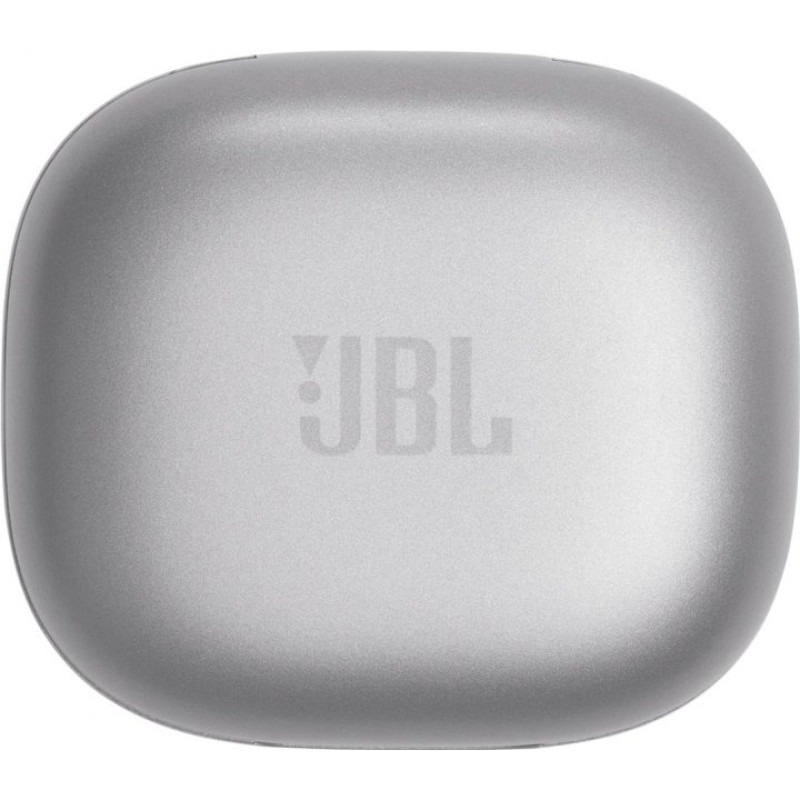 Навушники JBL Live Flex, Silver, Bluetooth, мікрофон, чохол з функцією зарядки, технологія "JBL Deep Bass Sound" (JBLLIVEFLEXSVR)