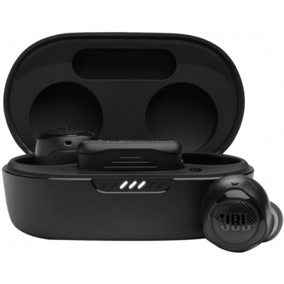 Навушники JBL Quantum TWS Air, Black, Bluetooth, мікрофон, чохол з функцією зарядки, технологія "Pure Bass" (JBLQTWSAIRBLK)