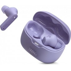 Навушники бездротові JBL Tune Beam, Purple, Bluetooth, мікрофон, акумулятор 70 mAh, чохол з функцією зарядки, технологія "JBL Pure Bass Sound" (JBLTBEAMPUR)