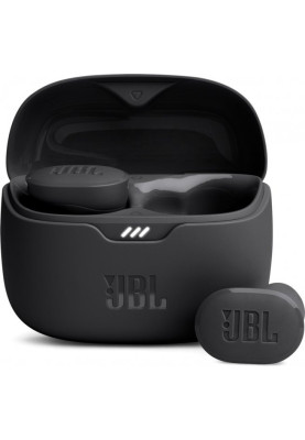 Навушники бездротові JBL Tune Buds, Black, Bluetooth, мікрофон, акумулятор 70 mAh, чохол з функцією зарядки, технологія "JBL Pure Bass Sound" (JBLTBUDSBLK)