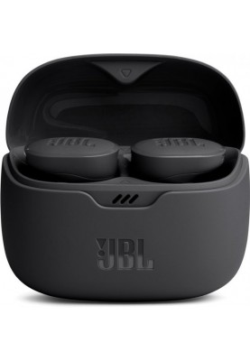 Навушники бездротові JBL Tune Buds, Black, Bluetooth, мікрофон, акумулятор 70 mAh, чохол з функцією зарядки, технологія "JBL Pure Bass Sound" (JBLTBUDSBLK)