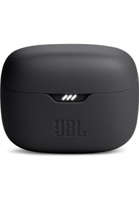 Навушники бездротові JBL Tune Buds, Black, Bluetooth, мікрофон, акумулятор 70 mAh, чохол з функцією зарядки, технологія "JBL Pure Bass Sound" (JBLTBUDSBLK)