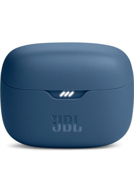 Навушники бездротові JBL Tune Buds, Blue, Bluetooth, мікрофон, акумулятор 70 mAh, чохол з функцією зарядки, технологія "JBL Pure Bass Sound" (JBLTBUDSBLU)